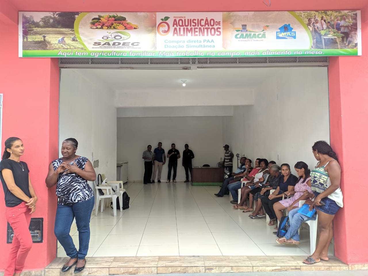 Camacã: Ponto do PAA é inaugurado pela Secretaria de Agricultura